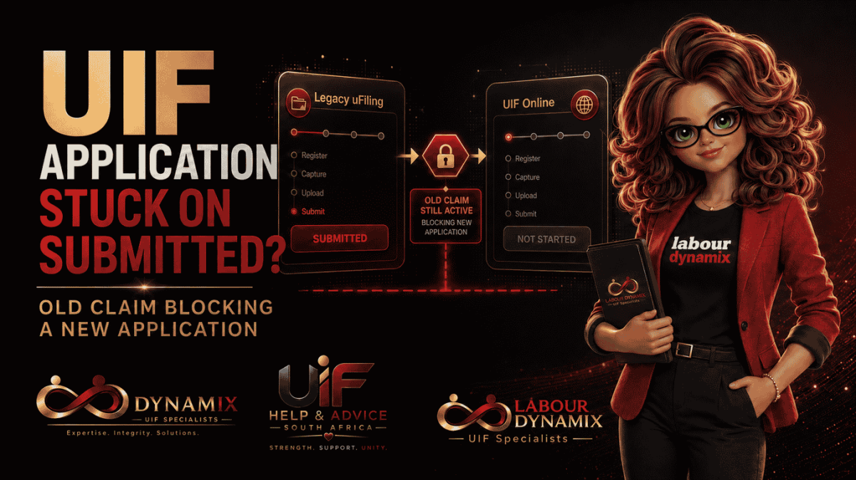 UIF Application Stuck on Submitted? What to Do When an Old Claim Blocks a New UIF Online Application 