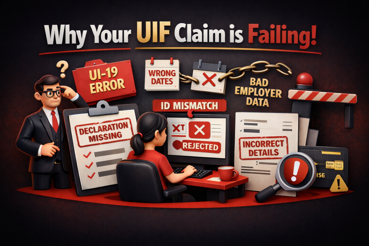 Why Your UIF Claim Keeps Failing in South Africa (Real Reasons Explained)