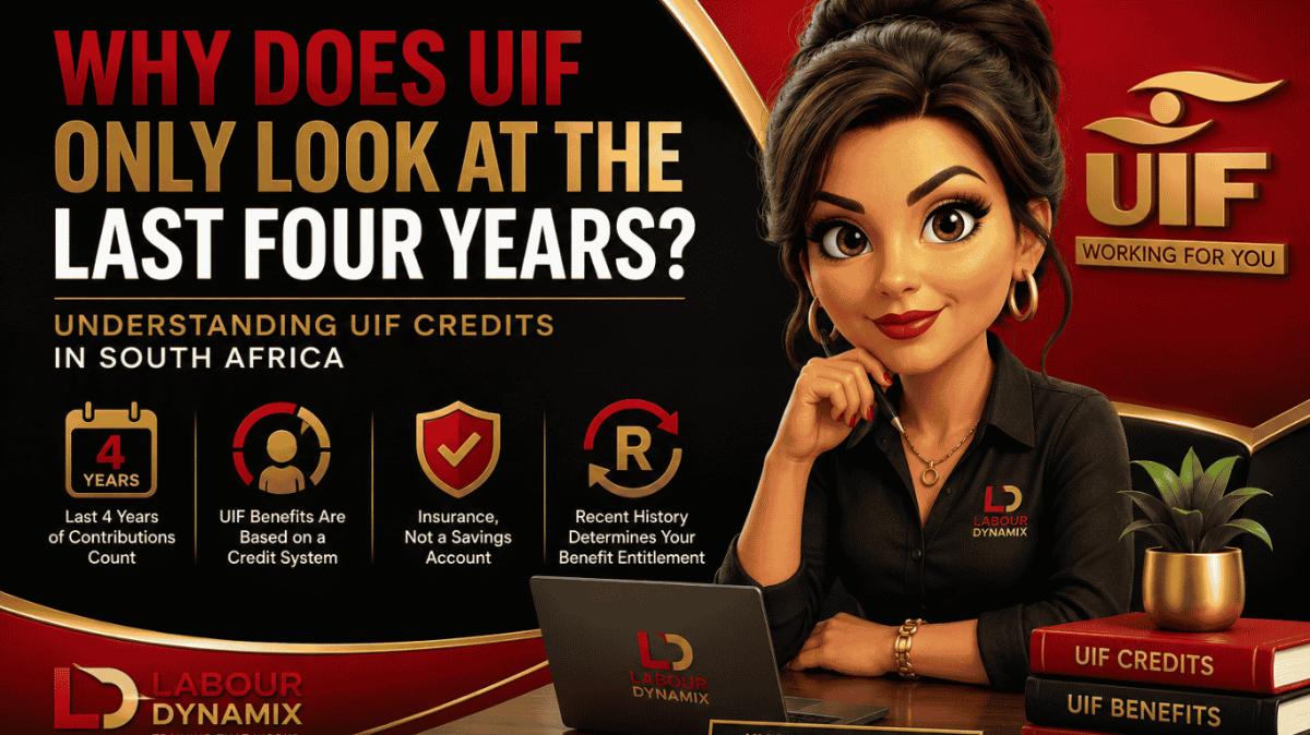 Why Does UIF Only Look at the Last Four Years? Understanding UIF Credits and Benefit Calculations in South Africa 
